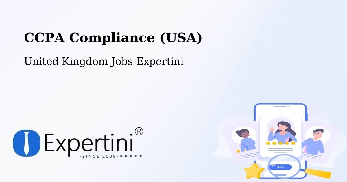 CCPA Privacy Rights & Compliance Notice – Hellifield - United Kingdom Jobs Expertini